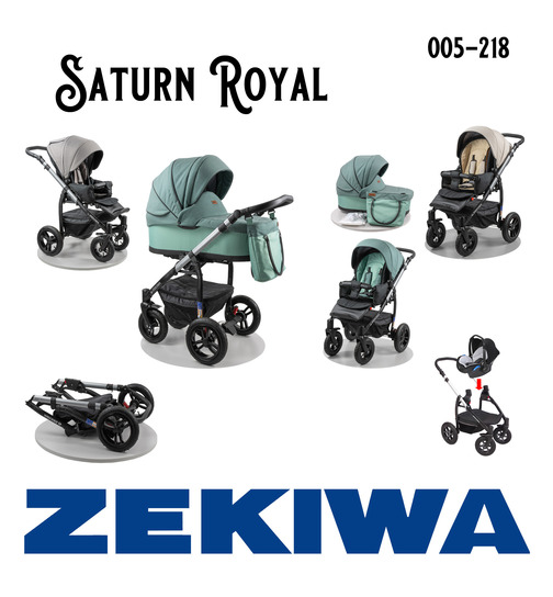 Zekiwa Saturn Royal Kombikinderwagen verschiedene Designs