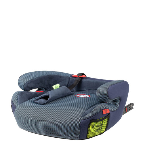 HEYNER SafeUpFix Comfort XL Kindersitz Sitzerhöhung mit Isofix Cosmic Blue
