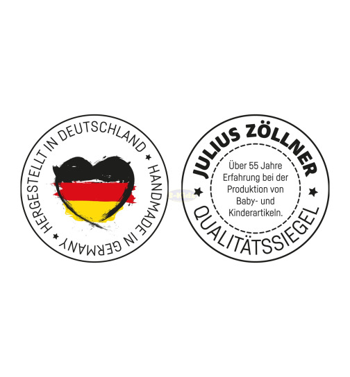 Julius Zöllner Babyschlafsack Terra Musseline grau