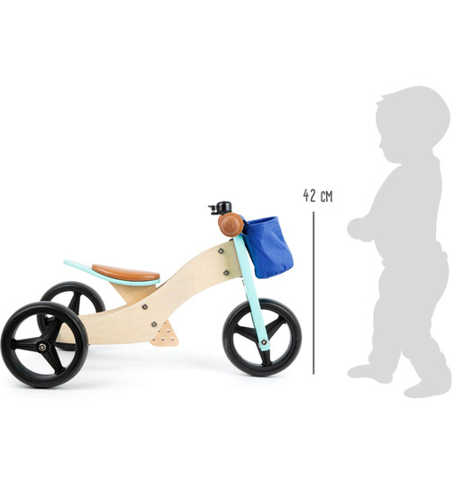 small foot Laufrad-Trike mit Tasche 2 Designs