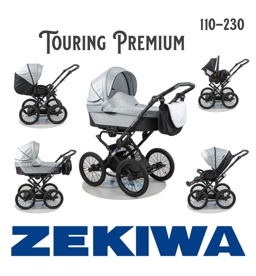 Zekiwa Touring Premium Kombikinderwagen verschiedene Designs