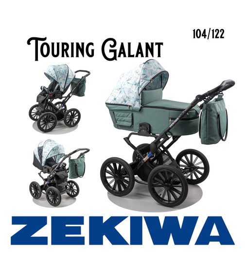 Zekiwa Touring Galant Kombikinderwagen verschiedene Designs