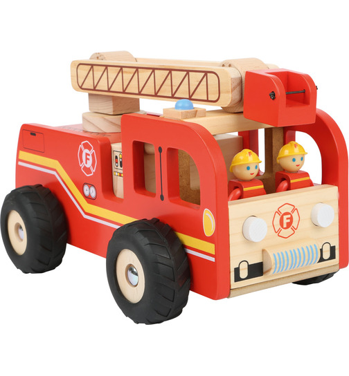 small foot Feuerwehrauto mit Drehleiter