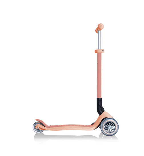 Globber Go-Up Foldable Plus Eco 3in1 Kinderfahrzeug Dreirad, Laufrad, Scooter apricot