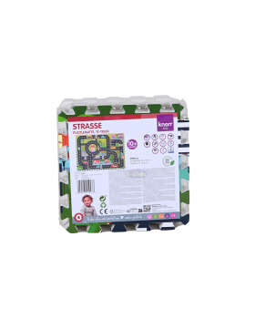 knorrtoys Puzzlematte Straße 12-teiliig