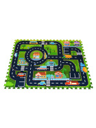 knorrtoys Puzzlematte Straße 12-teiliig