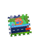 knorrtoys Puzzlematte Straße 12-teiliig